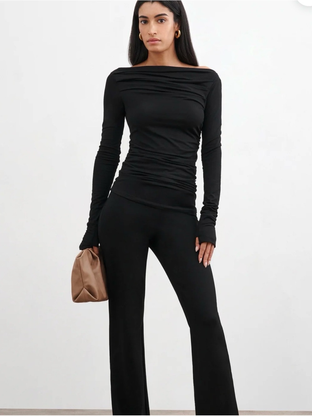Marcella NYC Cooper Top
Sustainable European Jersey Draped Top